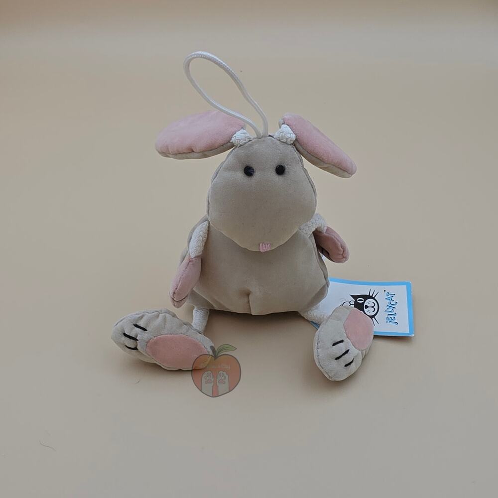 Jellycat Dingly Dangly Barney Bunny - AUTHENTIC - NEW WITH TAGS